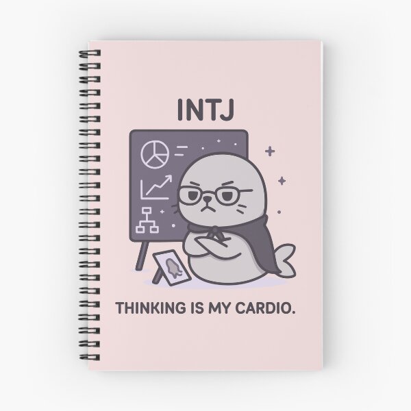 Item preview, INTJ Kawaii | Strategic Seal MBTI with Cape designed and sold by SealSquad.