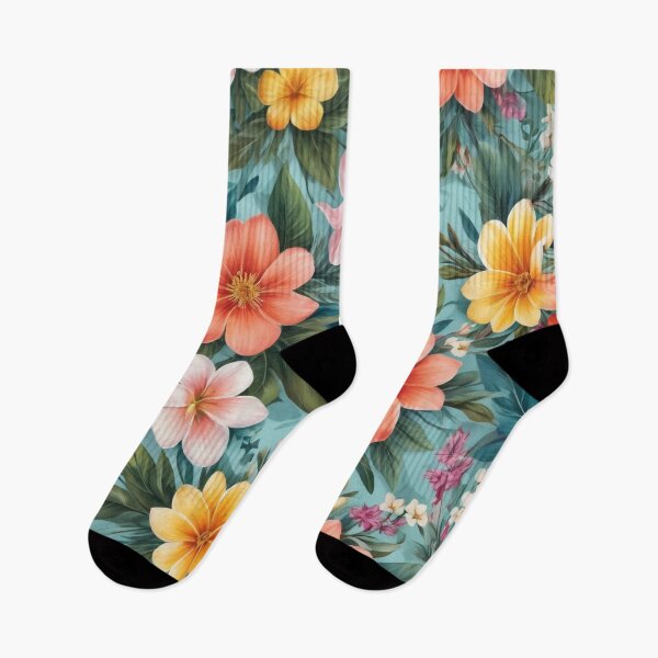 Item preview, Coral Coast – Tropical Bloomscape designed and sold by ArdethBey.
