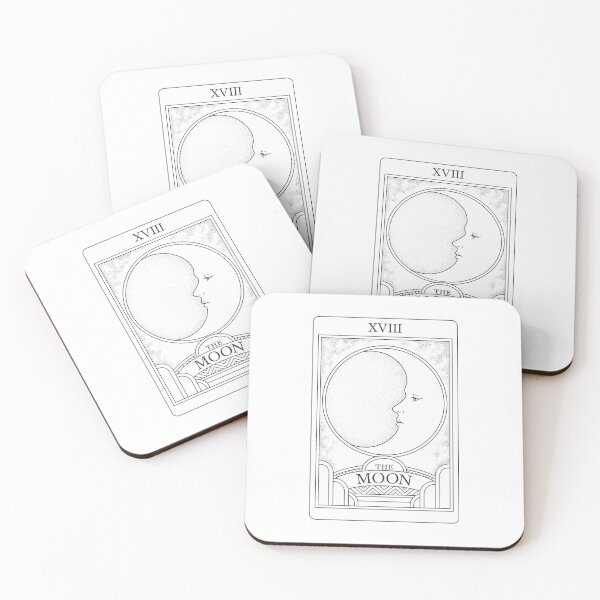 Item preview, Moon tarot designed and sold by Neon triceratops .