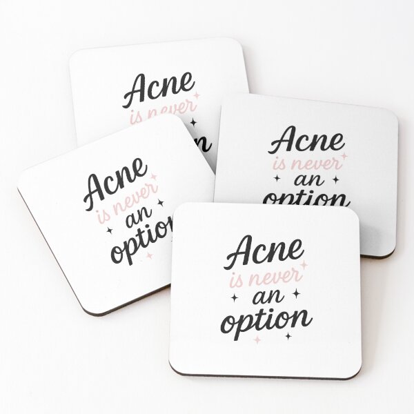 Item preview, Acne Is Never an Option – Skincare Statement designed and sold by Tuschycosmetx.