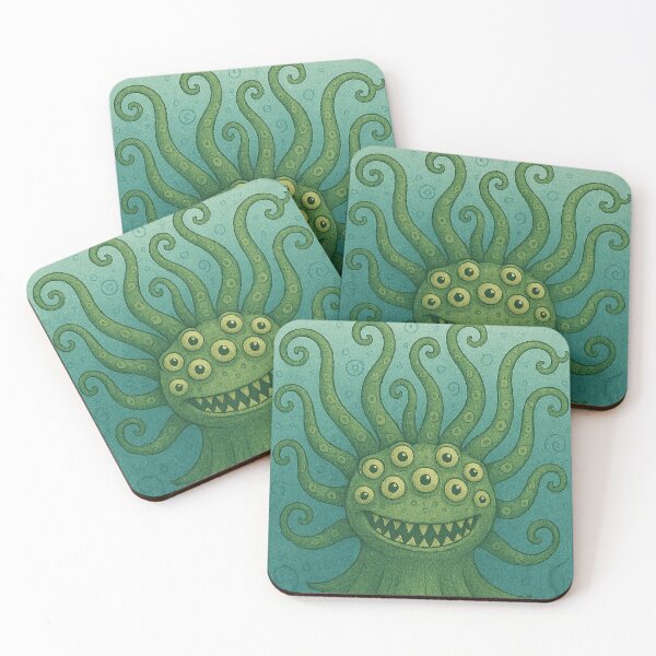 Item preview, Bazo the Sea Monster  designed and sold by Kindness Canvas.