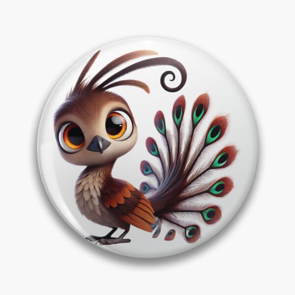 Item preview, Adorable Lyrebird designed and sold by Sillytoe.
