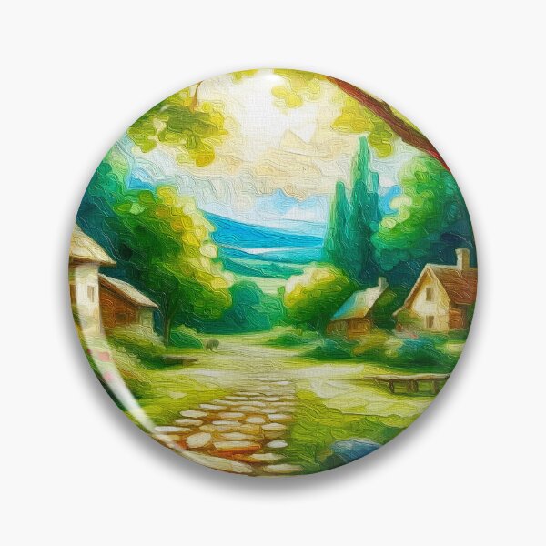 Item preview, Village of my dreams designed and sold by Anas Arts.