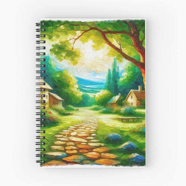 Item preview, Village of my dreams designed and sold by Anas Arts.