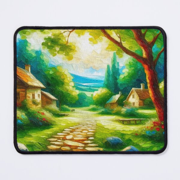 Item preview, Village of my dreams designed and sold by Anas Arts.