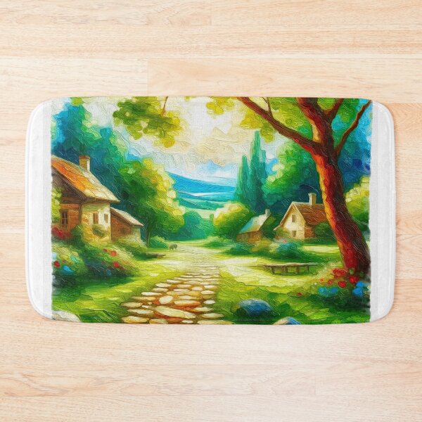 Item preview, Village of my dreams designed and sold by Anas Arts.