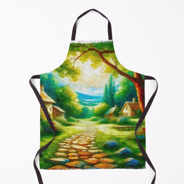 Item preview, Village of my dreams designed and sold by Anas Arts.
