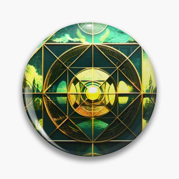Item preview, Emerald Radiance: Sacred Geometry designed and sold by André Toni Coelho Radtke.