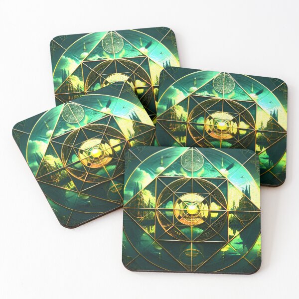 Item preview, Emerald Radiance: Sacred Geometry designed and sold by André Toni Coelho Radtke.