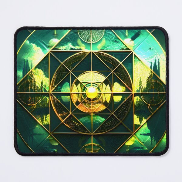 Item preview, Emerald Radiance: Sacred Geometry designed and sold by André Toni Coelho Radtke.