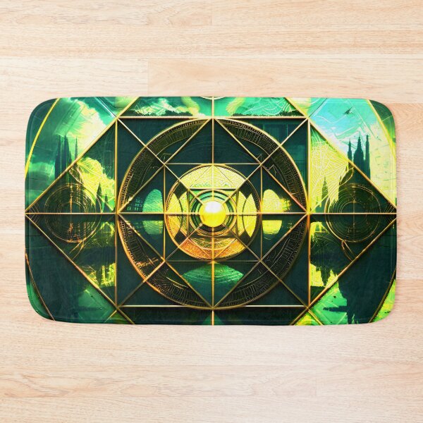 Item preview, Emerald Radiance: Sacred Geometry designed and sold by André Toni Coelho Radtke.