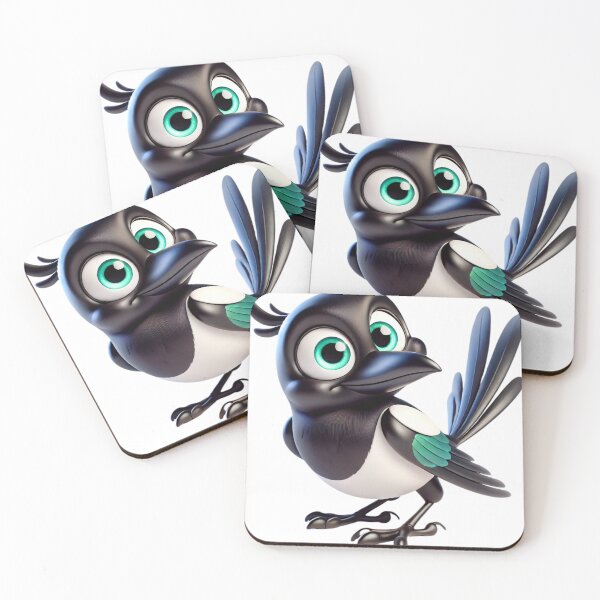 Item preview, Adorable Magpie designed and sold by Sillytoe.