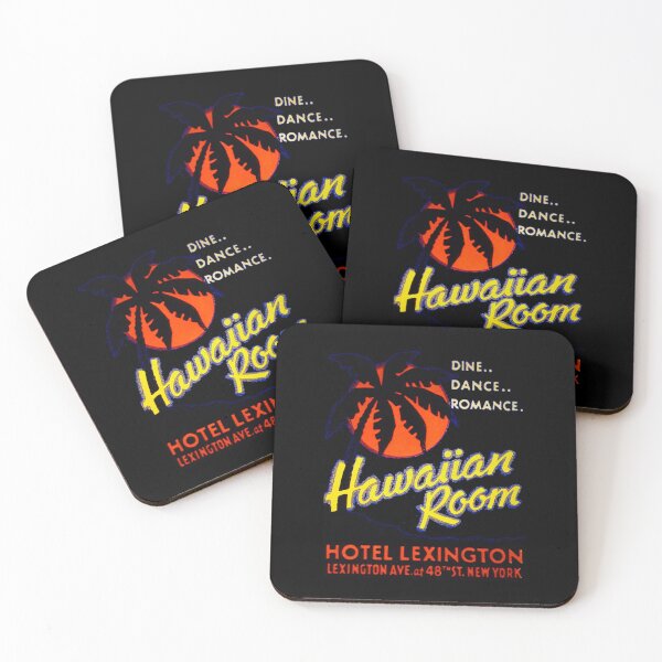 Item preview, Vintage Hawaiian Room - Hotel Lexington - New York, New York designed and sold by QuayTradingCo.