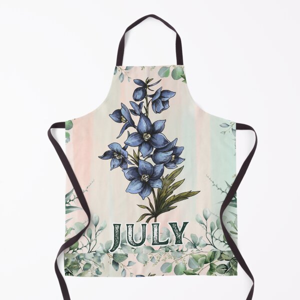 Item preview, July Larkspur Flower – Birth Flower of Positivity & Dignity designed and sold by TheMysticNook.