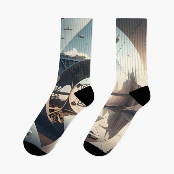 Item preview, Ethereal Gateway: Futuristic Cityscape designed and sold by André Toni Coelho Radtke.