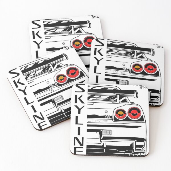 Item preview, Neon Street Legend – Rear View Silhouette designed and sold by Artistic canvas store.