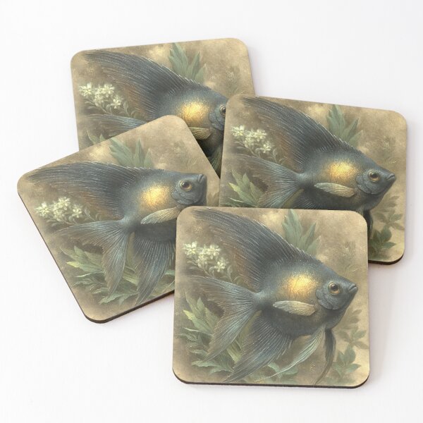 Item preview, Gilded Fin: An Aquatic Jewel designed and sold by bloorose.