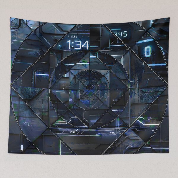Item preview, Chronos Interface: Tech Abstract designed and sold by André Toni Coelho Radtke.