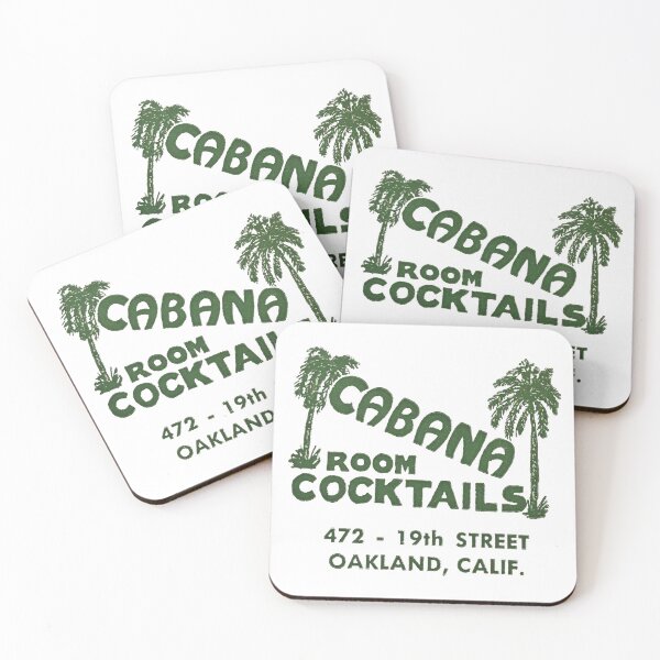 Item preview, Vintage Cabana Room Cocktails - Oakland, California designed and sold by QuayTradingCo.