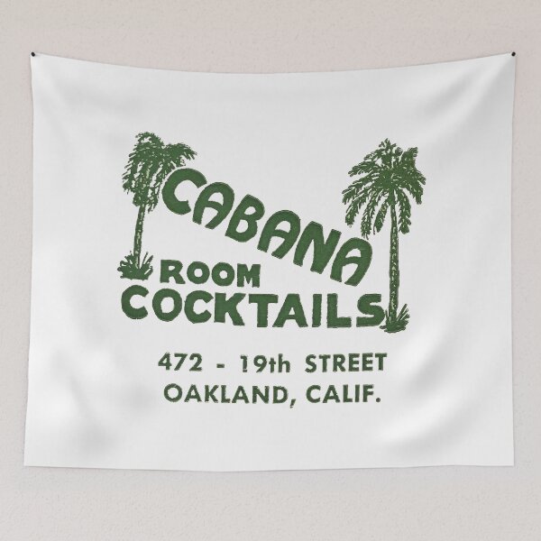 Item preview, Vintage Cabana Room Cocktails - Oakland, California designed and sold by QuayTradingCo.