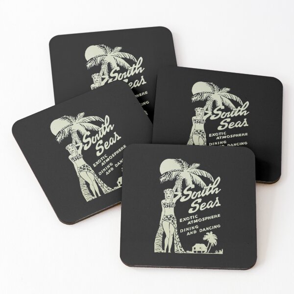 Item preview, Vintage South Seas Tiki - Exotic Atmosphere designed and sold by QuayTradingCo.