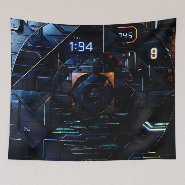 Item preview, Cybernetic Timeflow: Digital Interface designed and sold by André Toni Coelho Radtke.