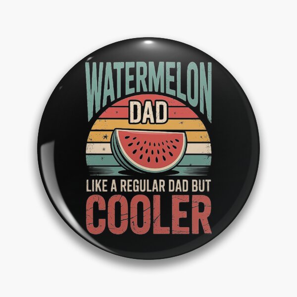 Item preview, Cool Watermelon Dad – Retro Summer Style Artwork designed and sold by love3617.