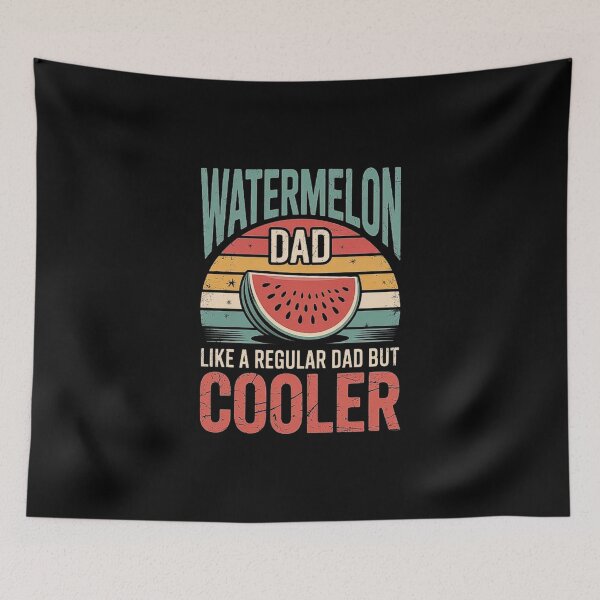 Item preview, Cool Watermelon Dad – Retro Summer Style Artwork designed and sold by love3617.