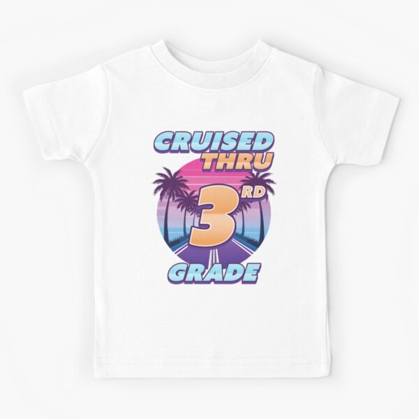 Item preview, Cruised Thru 3rd Grade Graduation Last Day of School designed and sold by Bad Instincts.