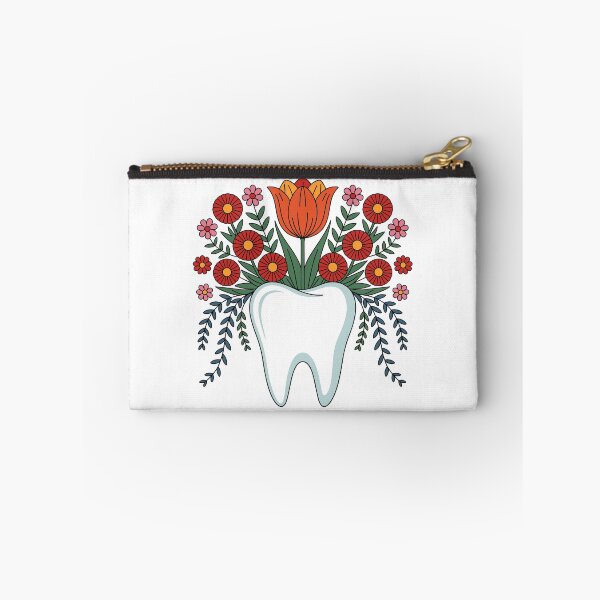 Item preview, Floral Tooth Design – Botanical Dental Art designed and sold by Serbin.
