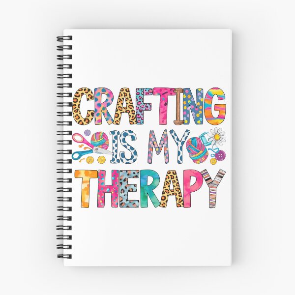 Item preview, Crafting Is My Therapy  designed and sold by Bichon Boutique.