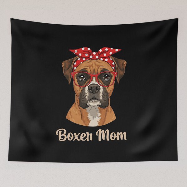 Artikelvorschau, Lustiges Boxer-Mama-Shirt für Frauen – Hundemama-Geschenk-T-Shirt – Tierliebhaber, Hundeliebhaber-Shirt, Boxerbesitzer entworfen und verkauft von SlocifieShop.
