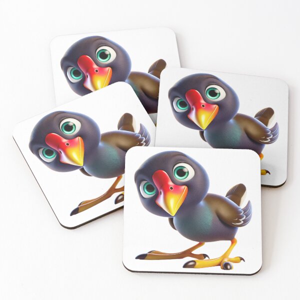 Item preview, Adorable Moorhen designed and sold by Sillytoe.