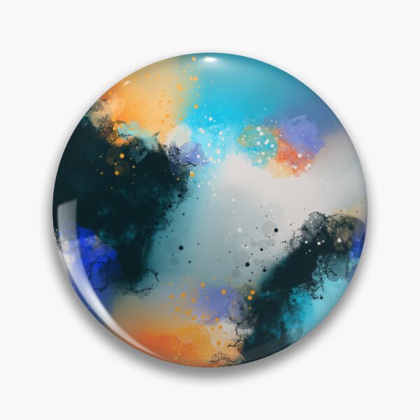 Item preview, Aqua Aurora Abstract designed and sold by Joey Santiago.
