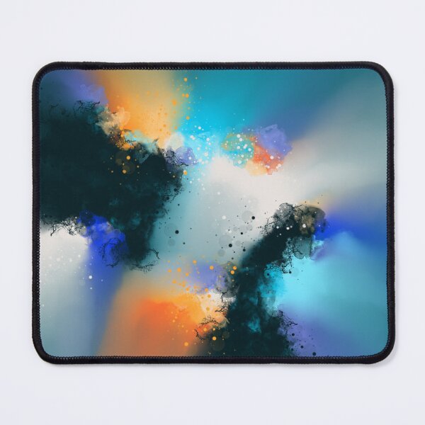 Item preview, Aqua Aurora Abstract designed and sold by Joey Santiago.