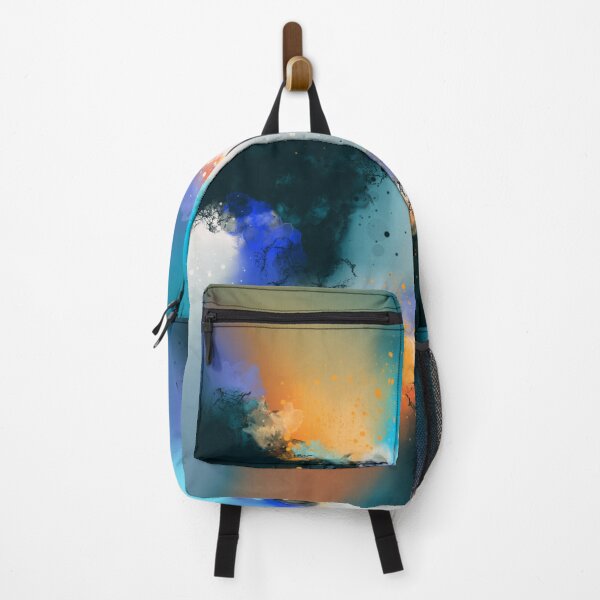 Item preview, Aqua Aurora Abstract designed and sold by Joey Santiago.