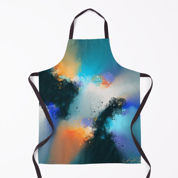 Item preview, Aqua Aurora Abstract designed and sold by Joey Santiago.