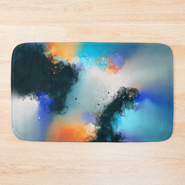 Item preview, Aqua Aurora Abstract designed and sold by Joey Santiago.