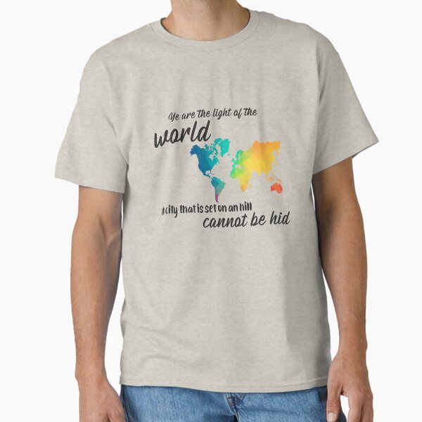 Item preview, The Light of The World – Geometric Faith Design designed and sold by Levi Apparel.