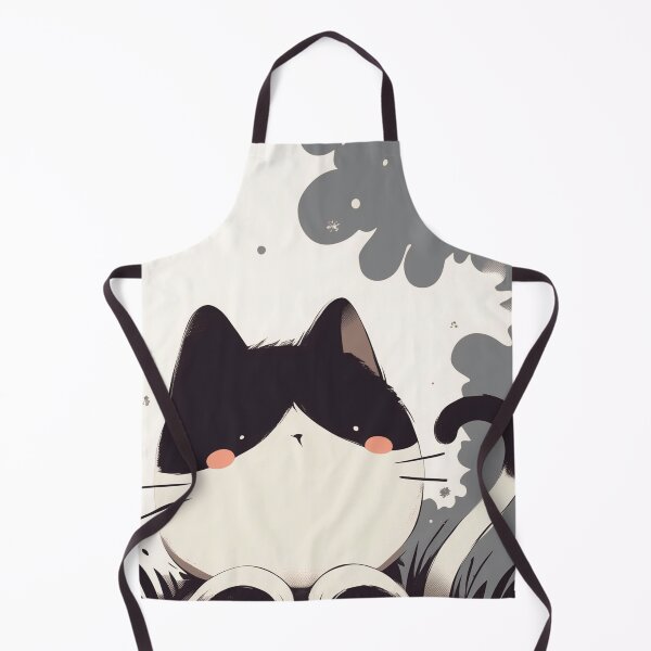 Item preview, The expression of a kitten sitting in the grass and staring blankly designed and sold by ModHaven.