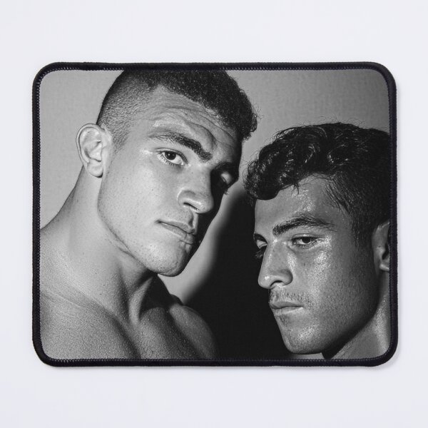 Item preview, Latino Wrestlers in Intimate Stance designed and sold by Atlas Kai.