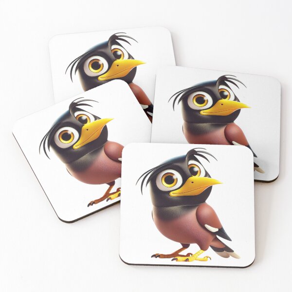 Item preview, Adorable Myna designed and sold by Sillytoe.