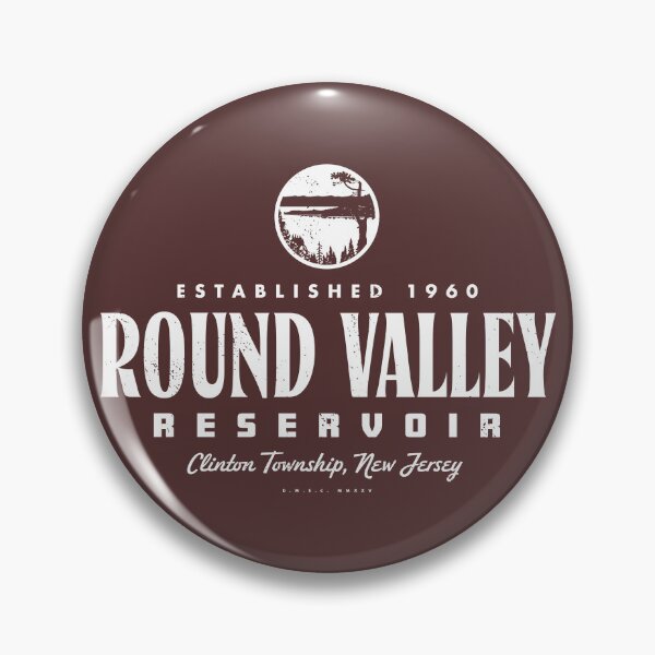 Item preview, Round Valley Reservoir Vintage Wordmark designed and sold by deadmansupplyco.