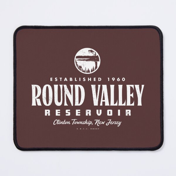 Item preview, Round Valley Reservoir Vintage Wordmark designed and sold by deadmansupplyco.