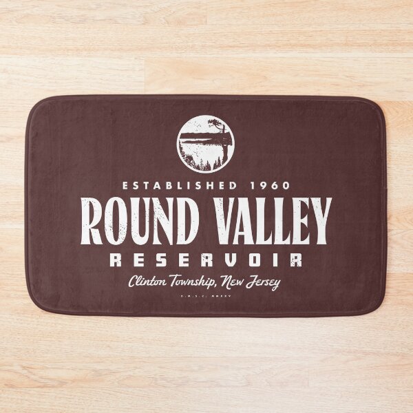 Item preview, Round Valley Reservoir Vintage Wordmark designed and sold by deadmansupplyco.