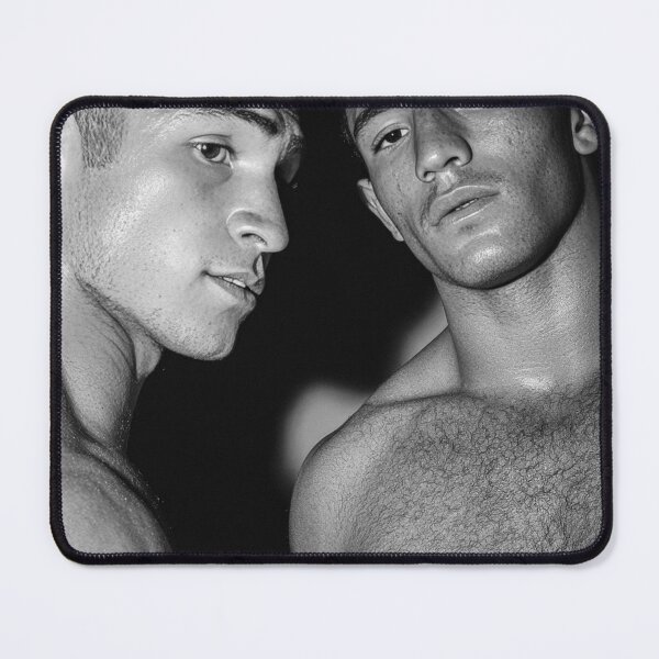 Item preview, Hairy Chest Wrestlers Athlete Portrait designed and sold by Atlas Kai.
