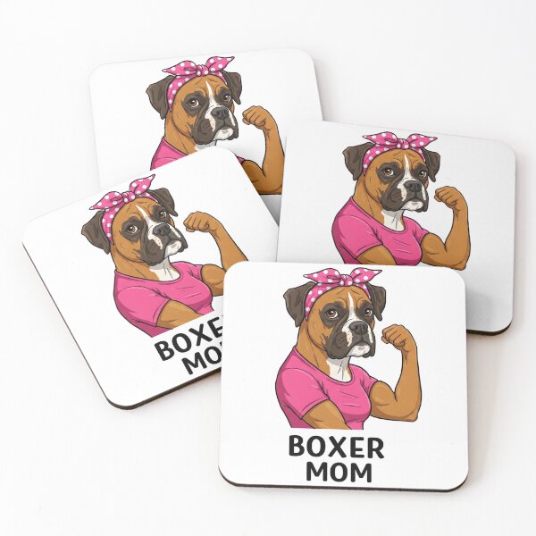 Item preview, Boxer Mom Shirt | Funny Dog Mom Gift Tee for Pet Lovers & Boxer Dog Owners designed and sold by SlocifieShop.