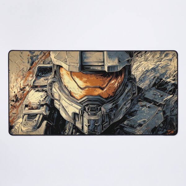 Item preview, Sous-main Master Chief Halo Spartan Hero designed and sold by HakoCity.
