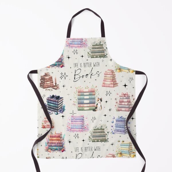 Item preview, Life is Better with Books, Gift for Readers, Book Stacks, Reader, Romantasy, Book Lover, Book Addict designed and sold by matchakpop.