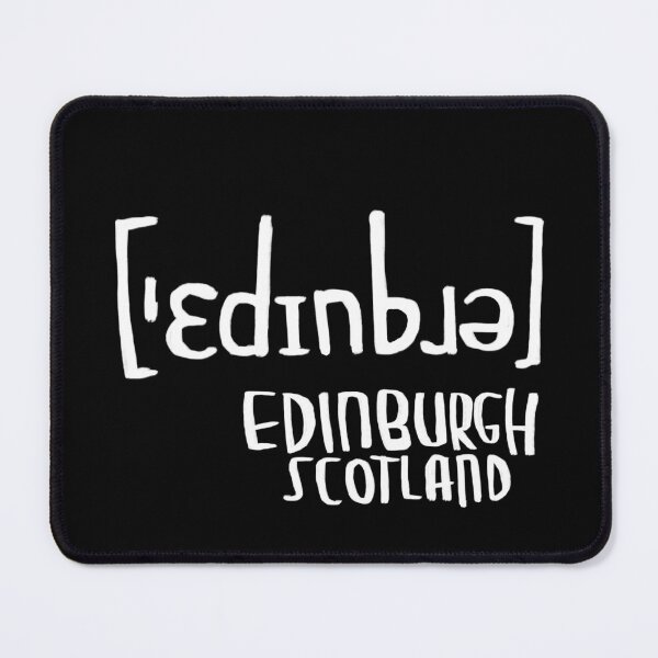 Item preview, Pronunciation Edinburgh Scotland designed and sold by badlydrawnbabe.